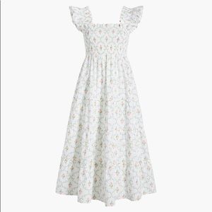 Hill House Home Ellie Nap Dress (Pastel Trellis)
